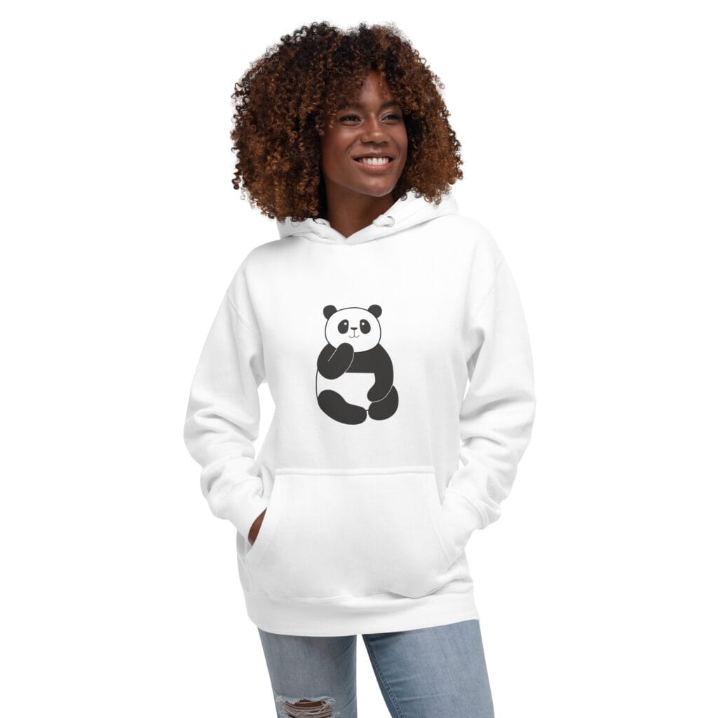 Little Panda Unisex Hoodie – Anicca Basics